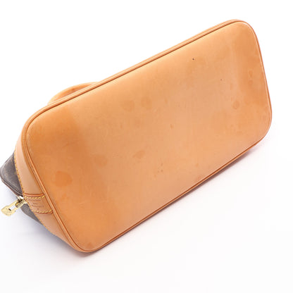 アルマPM モノグラム ハンドバッグ PVC レザー ブラウン ルイヴィトン バッグ LOUIS VUITTON