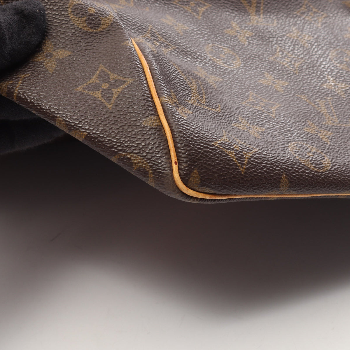 キーポル50 モノグラム ボストンバッグ PVC レザー ブラウン ルイヴィトン バッグ LOUIS VUITTON