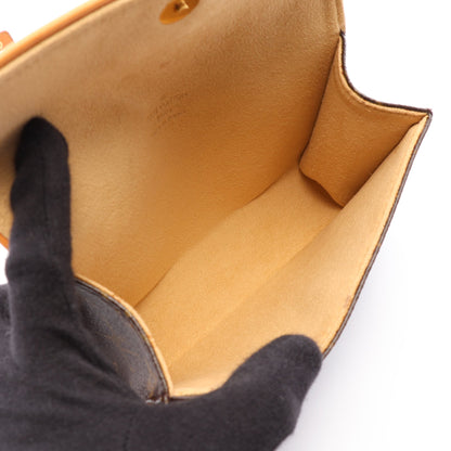 ポシェットフロランティーヌ モノグラム ボディバッグ ウエストバッグ PVC レザー ブラウン ルイヴィトン