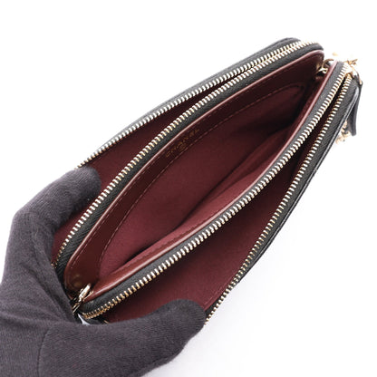 マトラッセ チェーンウォレット キャビアスキン ブラック ゴールド金具 シャネル