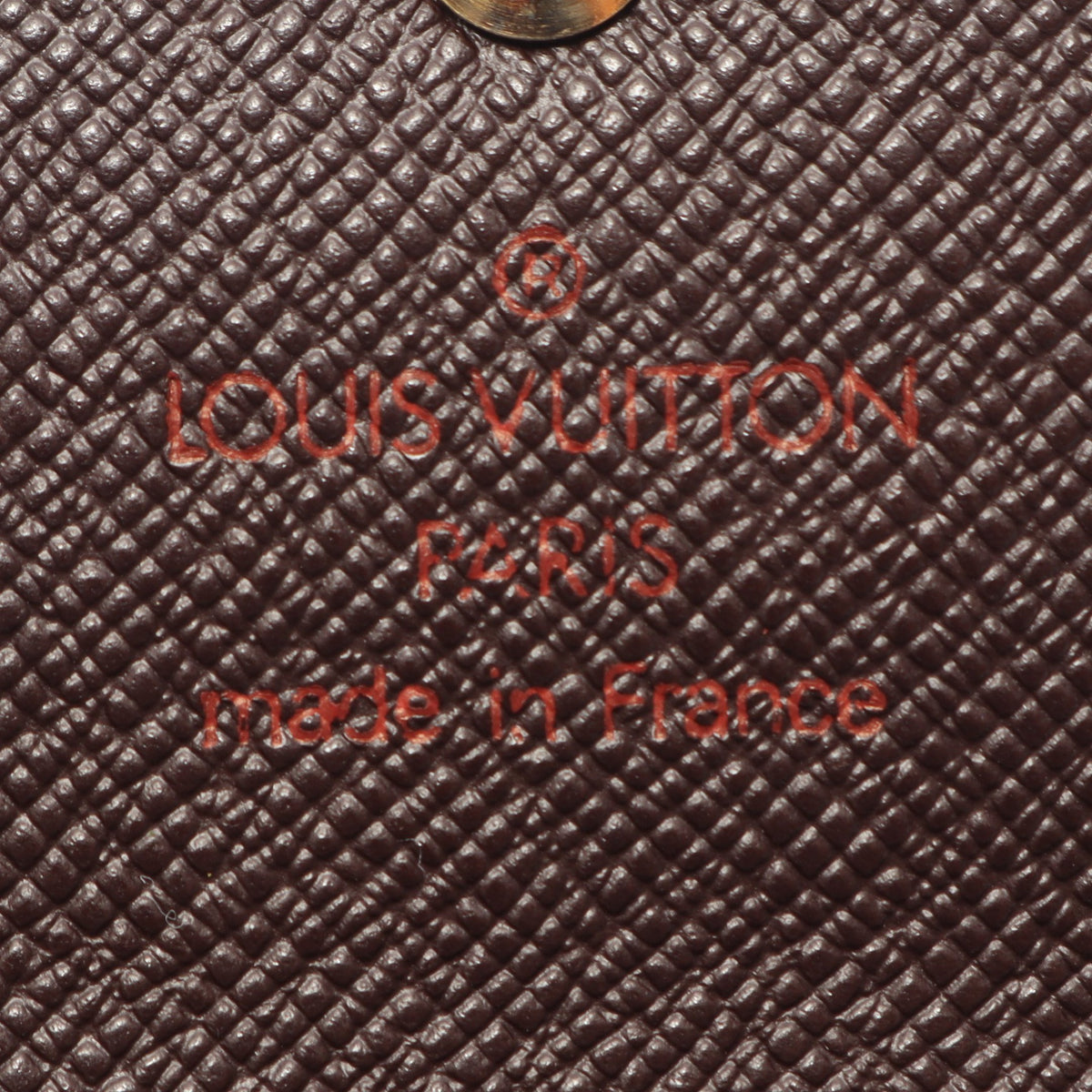 ミュルティクレ4 ダミエエベヌ 4連 キーケース PVC ブラウン ルイヴィトン 財布・小物 LOUIS VUITTON