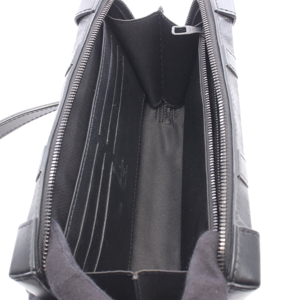 ソフトトランク ウォレット モノグラムエクリプス ショルダーウォレット PVC レザー ブラック ルイヴィトン