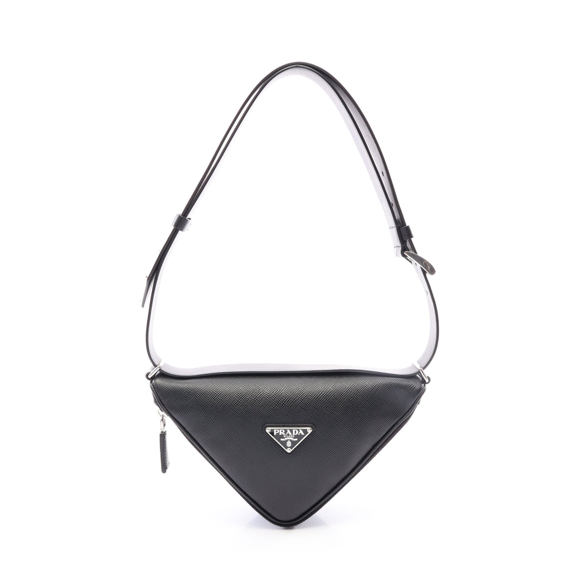 SAFFIANOSA CUIR ショルダーバッグ サフィアーノレザー ブラック プラダ