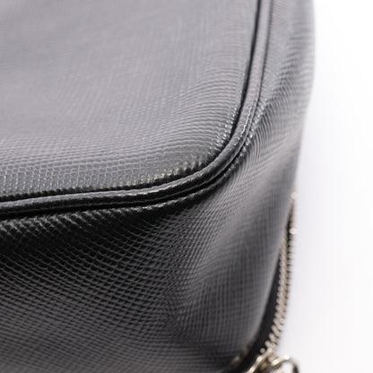 SAFFIANOSA CUIR ショルダーバッグ サフィアーノレザー ブラック プラダ