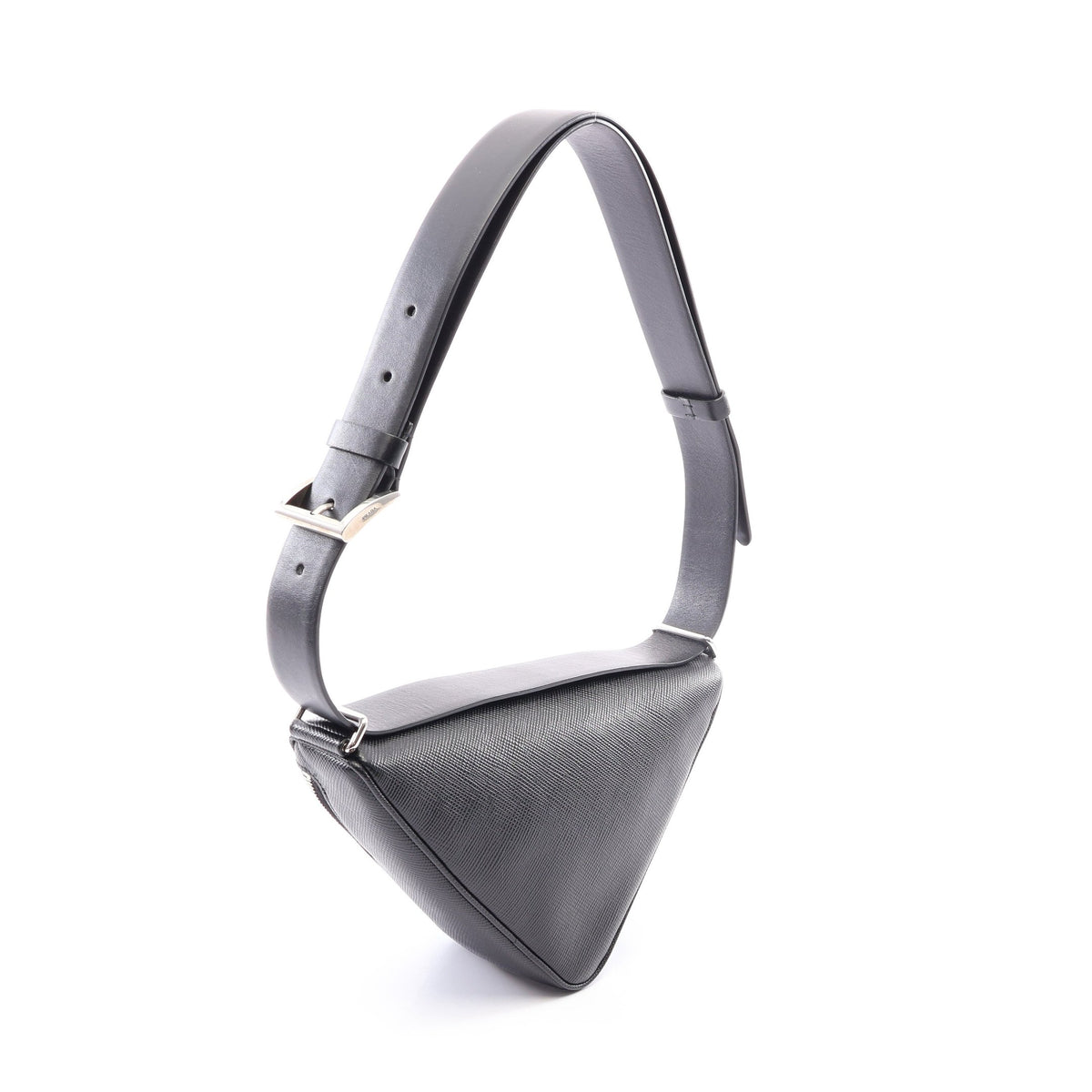SAFFIANOSA CUIR ショルダーバッグ サフィアーノレザー ブラック プラダ