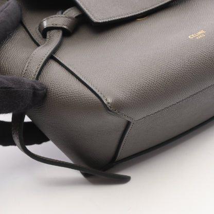 BELT BAG NANO ベルトバッグ ナノ 2WAY ハンドバッグ レザー グレー セリーヌ