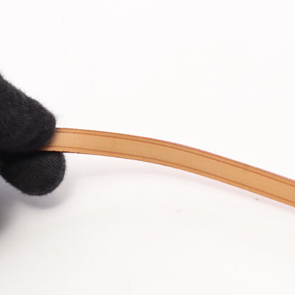 ポシェット アクセソワール モノグラムチェリー ハンドバッグ PVC レザー ブラウン レッド ルイヴィトン