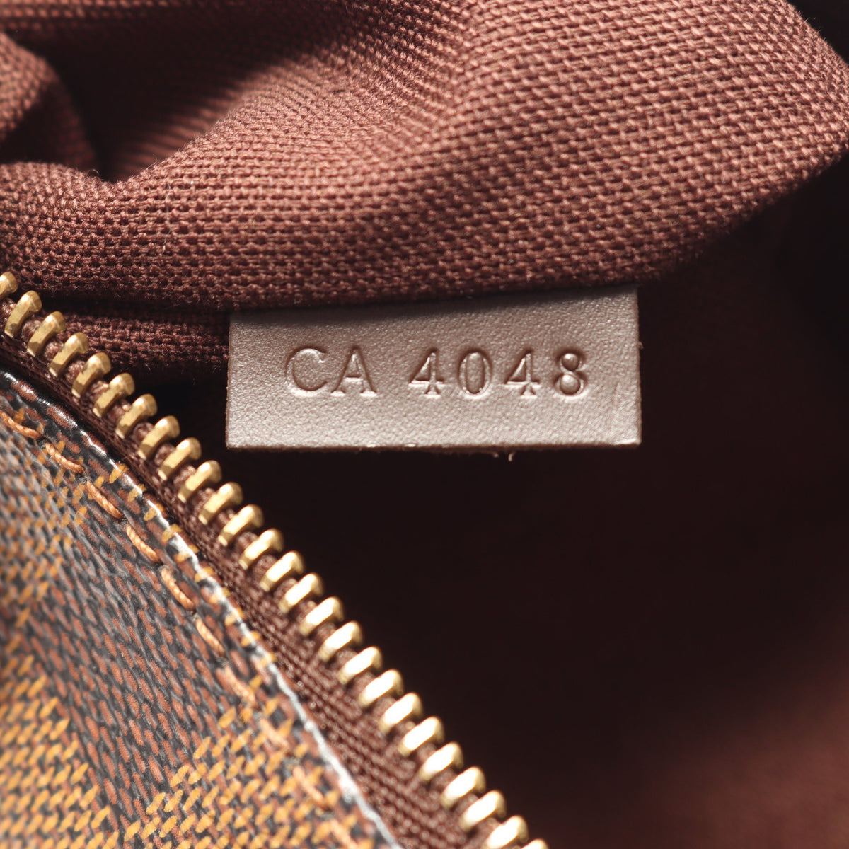 カバ ボブール ダミエエベヌ ショルダーバッグ トートバッグ PVC レザー ブラウン ルイヴィトン