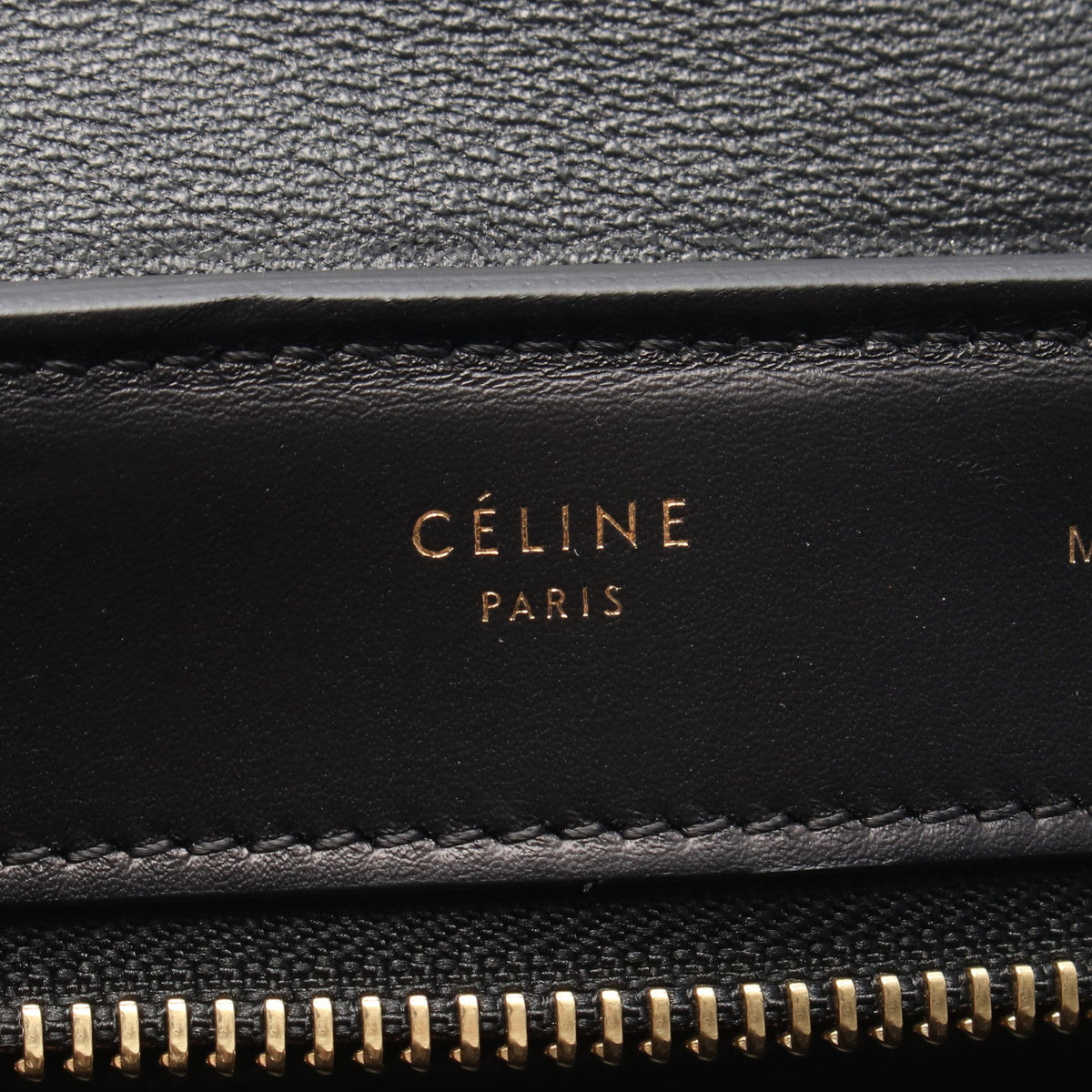トラペーズ ミディアム 2WAY ハンドバッグ ハラコ レザー ブラウン ブルー ブラック セリーヌ