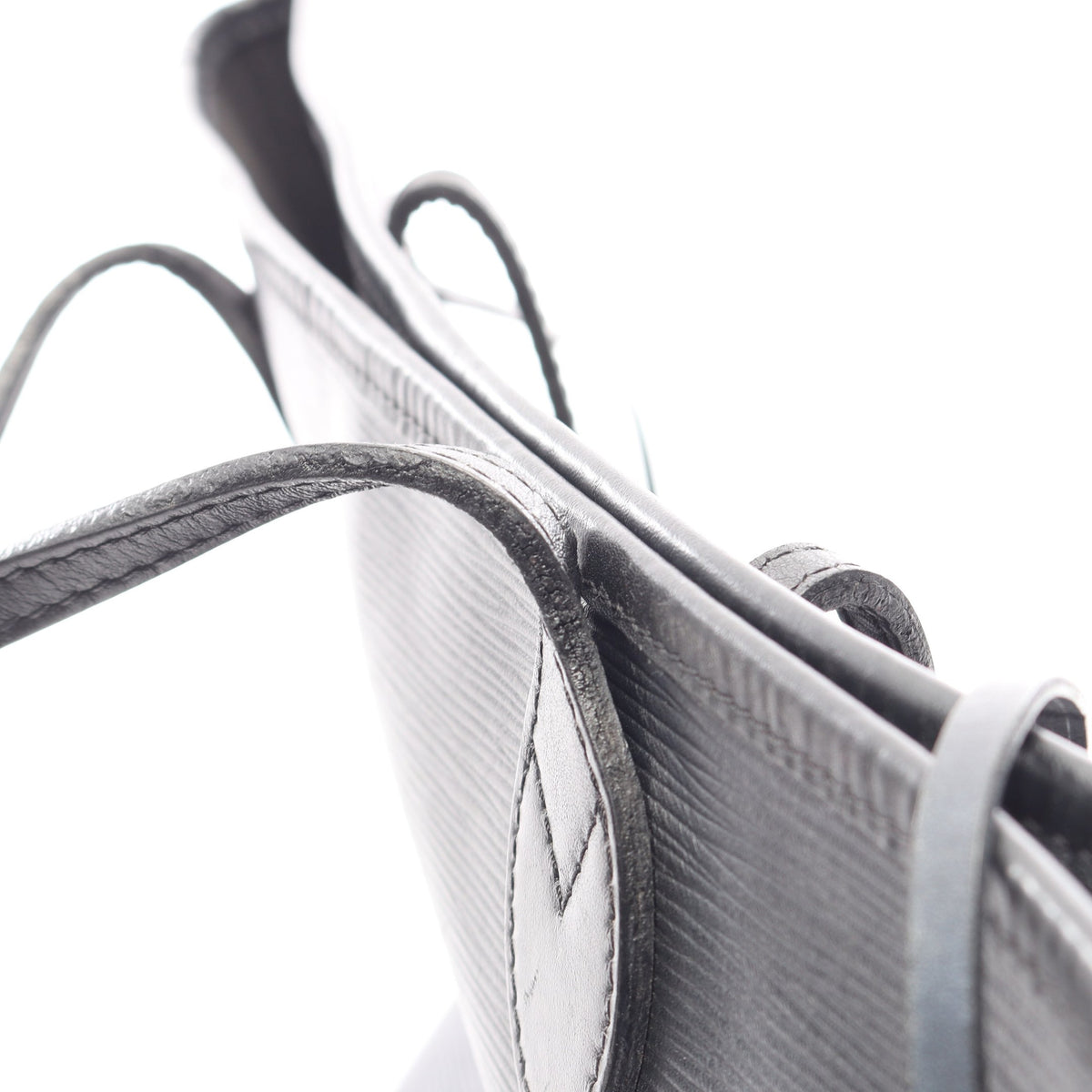 ネヴァーフルMM エピ ノワール ショルダーバッグ トートバッグ レザー ブラック ルイヴィトン