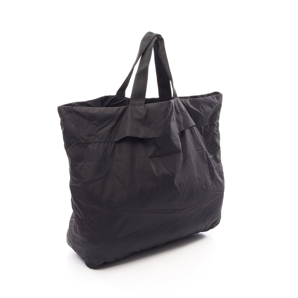 SHOPPING BAG ハンドバッグ トートバッグ ナイロン ブラック プラダ バッグ PRADA