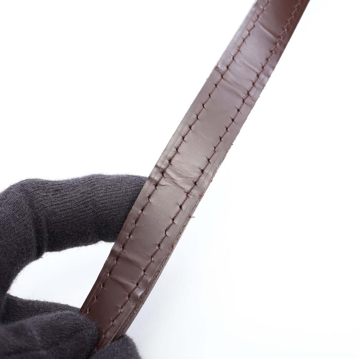 トロカデロ27 ダミエエベヌ ショルダーバッグ PVC レザー ブラウン ルイヴィトン