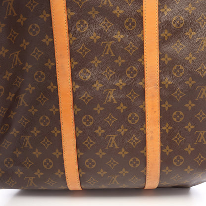 キーポル60 モノグラム ボストンバッグ PVC レザー ブラウン ルイヴィトン バッグ LOUIS VUITTON