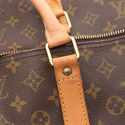 キーポル60 モノグラム ボストンバッグ PVC レザー ブラウン ルイヴィトン バッグ LOUIS VUITTON