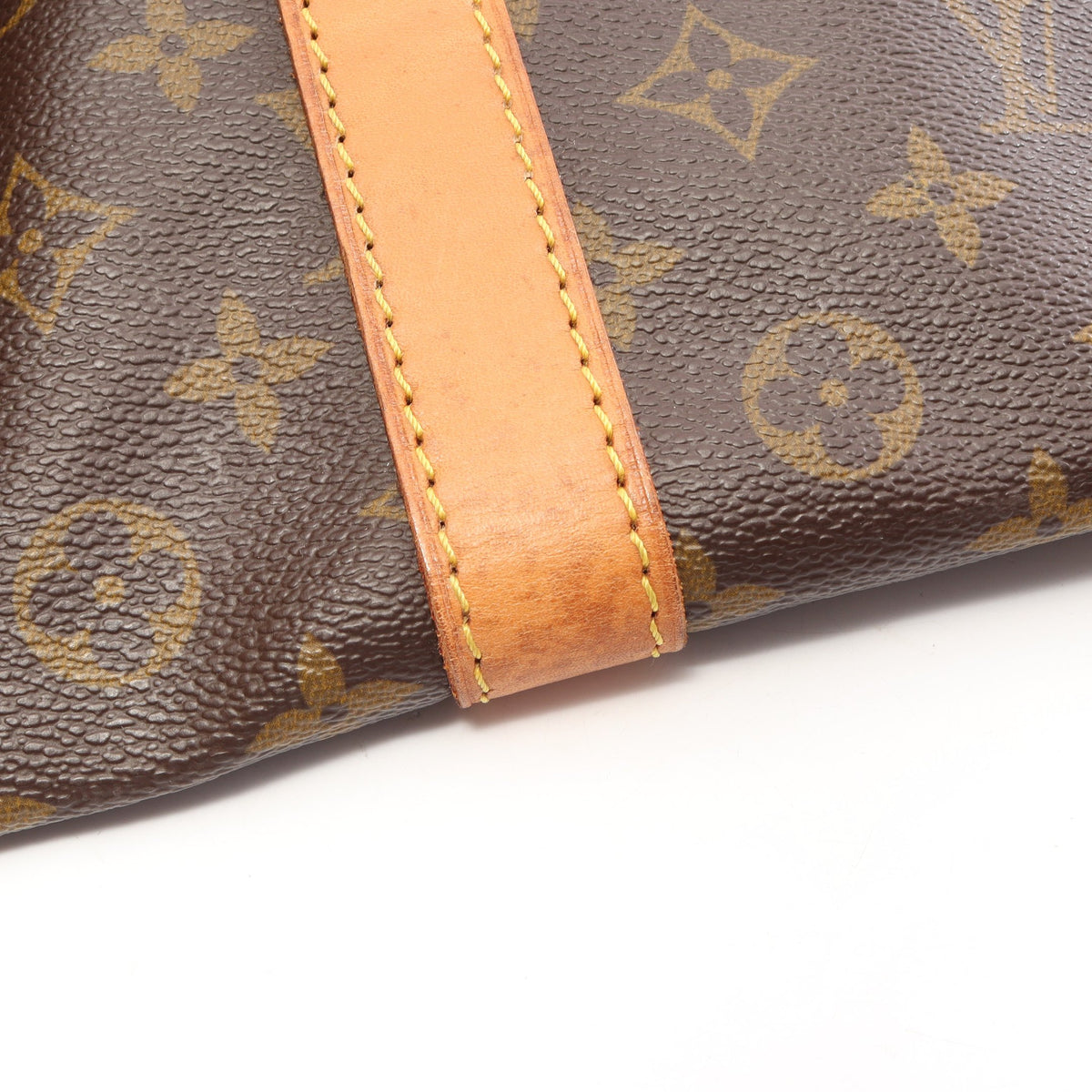 キーポル60 モノグラム ボストンバッグ PVC レザー ブラウン ルイヴィトン バッグ LOUIS VUITTON