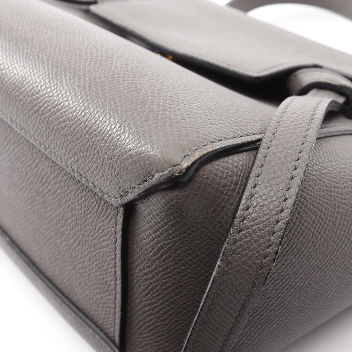 BELT BAG NANO ベルトバッグ ナノ 2WAY ハンドバッグ レザー グレー セリーヌ