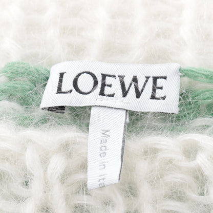 アナグラム ボーダー セーター モヘヤ ウール ホワイト マルチカラー ロエベ トップス LOEWE