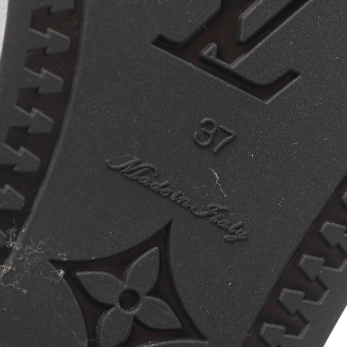 ドロップスライン モノグラム ロング レインブーツ レインシューズ ラバー ブラック ルイヴィトン シューズ LOUIS VUITTON