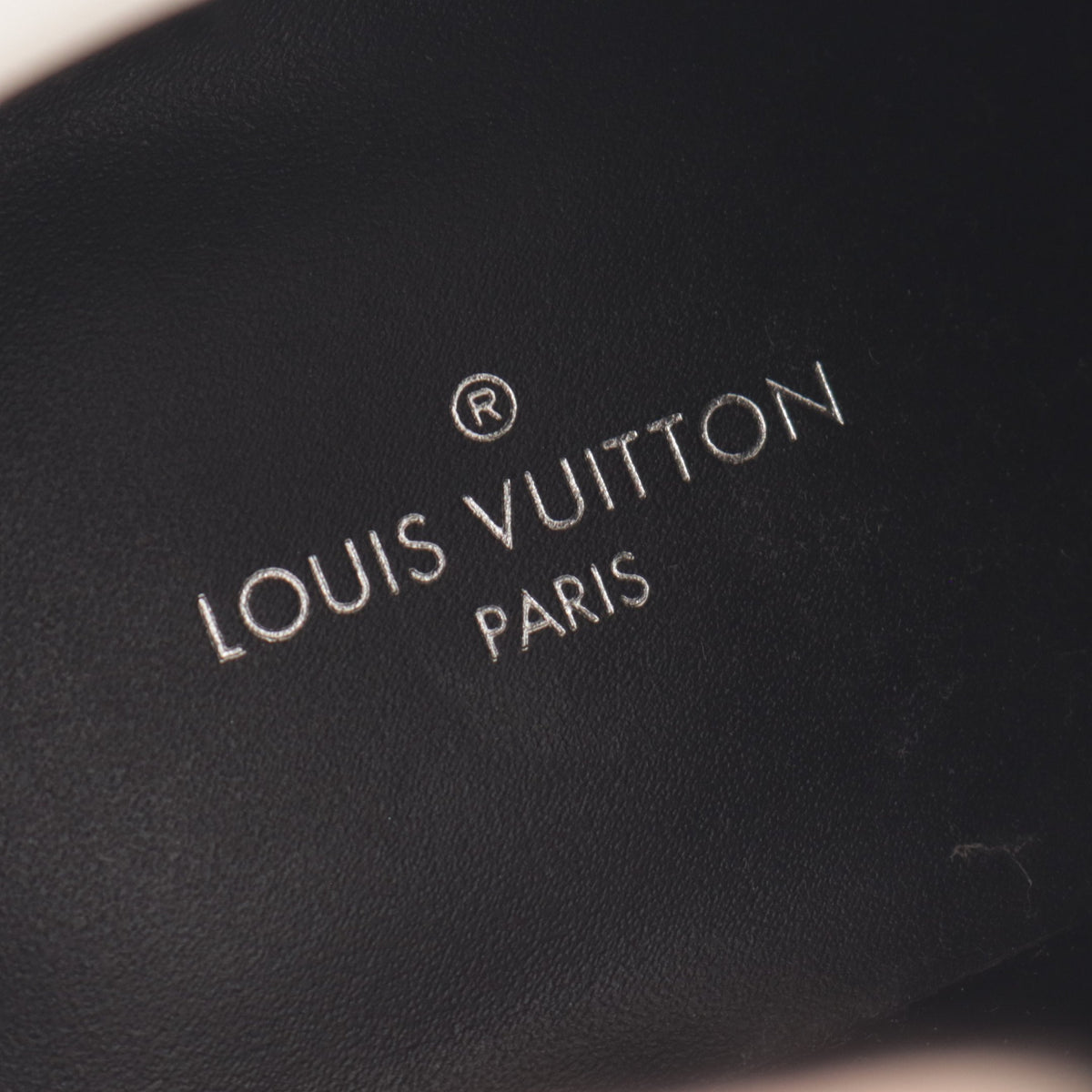 リミットレスライン アンクルブーツ サイドゴアブーツ レザー キャンバス ブラック ルイヴィトン シューズ LOUIS VUITTON