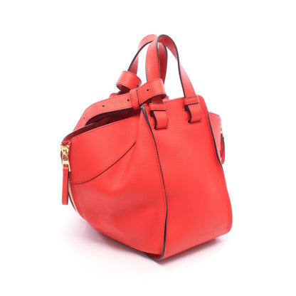 ハンモックバッグ スモール 2WAY ハンドバッグ レザー レッド ロエベ バッグ LOEWE