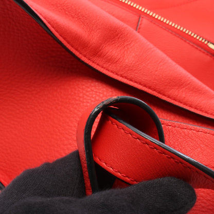 ハンモックバッグ スモール 2WAY ハンドバッグ レザー レッド ロエベ バッグ LOEWE