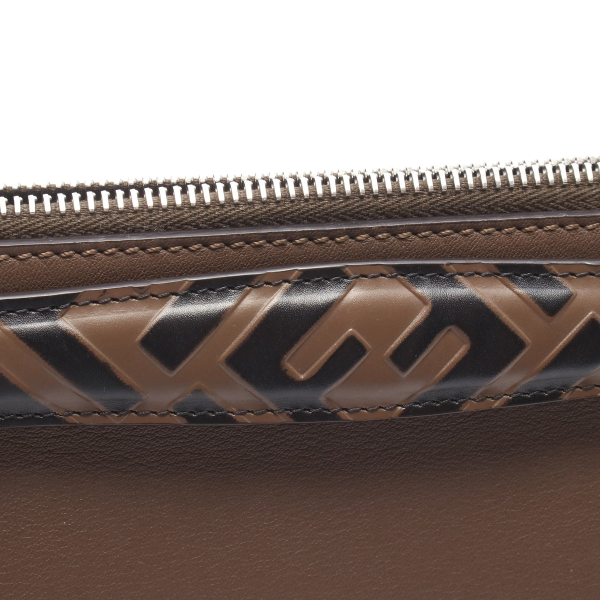 BY THE WAY MEDIUM バイザウェイ ミディアム ズッカ 2WAY ハンドバッグ レザー ブラウン ブラック フェンディ バッグ FENDI