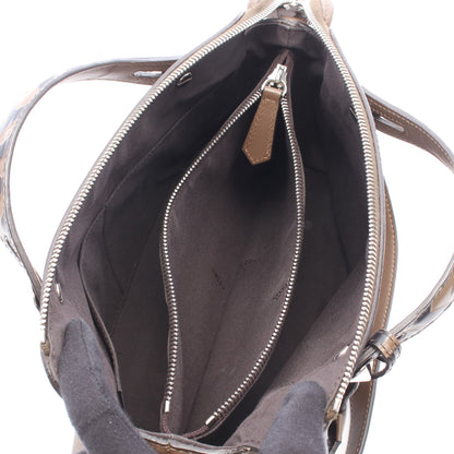 BY THE WAY MEDIUM バイザウェイ ミディアム ズッカ 2WAY ハンドバッグ レザー ブラウン ブラック フェンディ バッグ FENDI