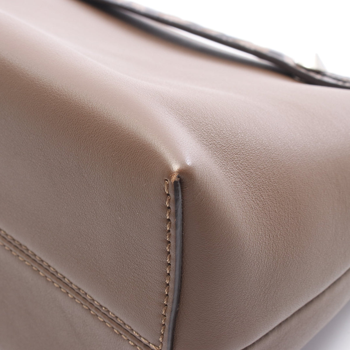 BY THE WAY MEDIUM バイザウェイ ミディアム ズッカ 2WAY ハンドバッグ レザー ブラウン ブラック フェンディ バッグ FENDI