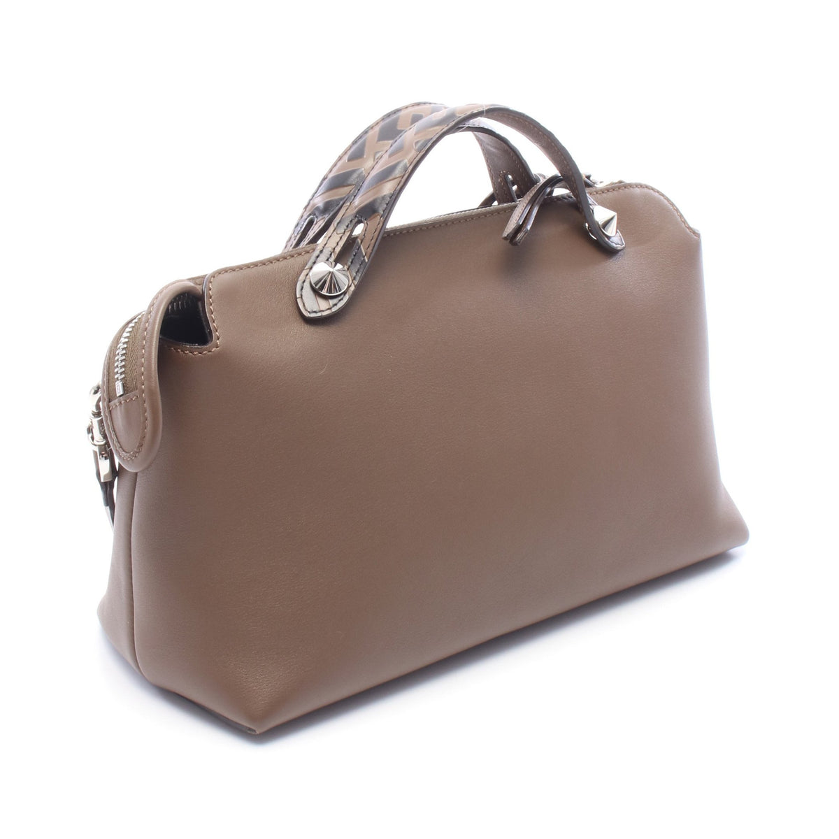 BY THE WAY MEDIUM バイザウェイ ミディアム ズッカ 2WAY ハンドバッグ レザー ブラウン ブラック フェンディ バッグ FENDI