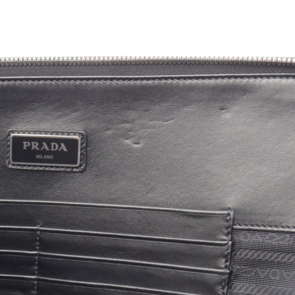 SAFFIANO TRAVEL クラッチバッグ サフィアーノレザー ブラック プラダ バッグ PRADA