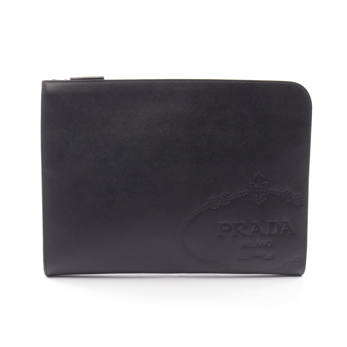 SAFFIANO TRAVEL クラッチバッグ サフィアーノレザー ブラック プラダ バッグ PRADA