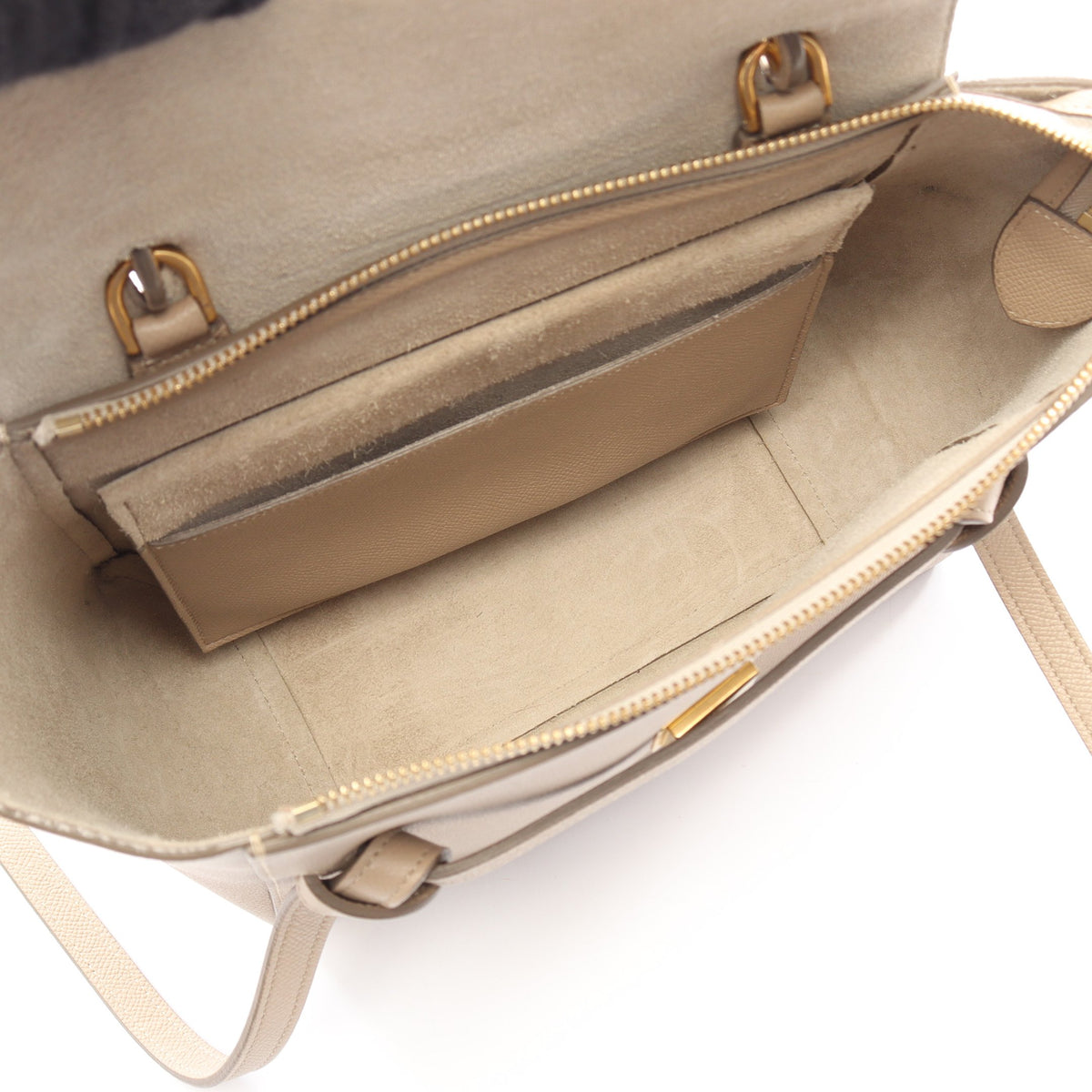 BELT BAG MICRO ベルトバッグ マイクロ 2WAY ハンドバッグ レザー グレーベージュ セリーヌ