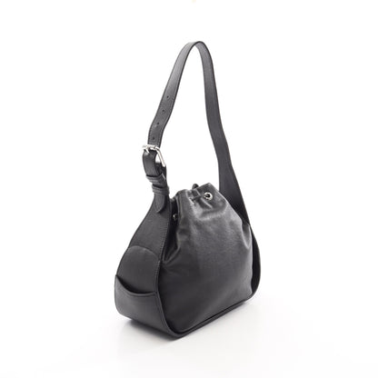 STACEY BUCKET BAG ハンドバッグ レザー ブラック ヴィヴィアンウエストウッド