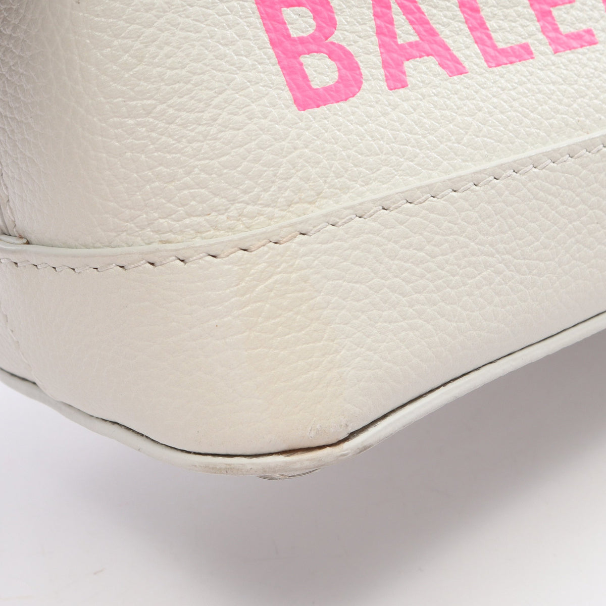VILLE TOP HANDLE XXS ヴィルトップハンドル 2WAY ハンドバッグ レザー ホワイト バレンシアガ バッグ BALENCIAGA