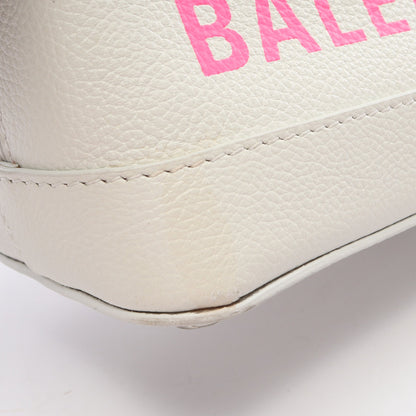 VILLE TOP HANDLE XXS ヴィルトップハンドル 2WAY ハンドバッグ レザー ホワイト バレンシアガ バッグ BALENCIAGA