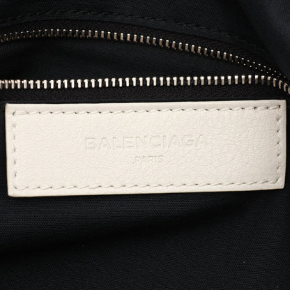 スマート 2WAY ハンドバッグ トートバッグ レザー ホワイト バレンシアガ バッグ BALENCIAGA