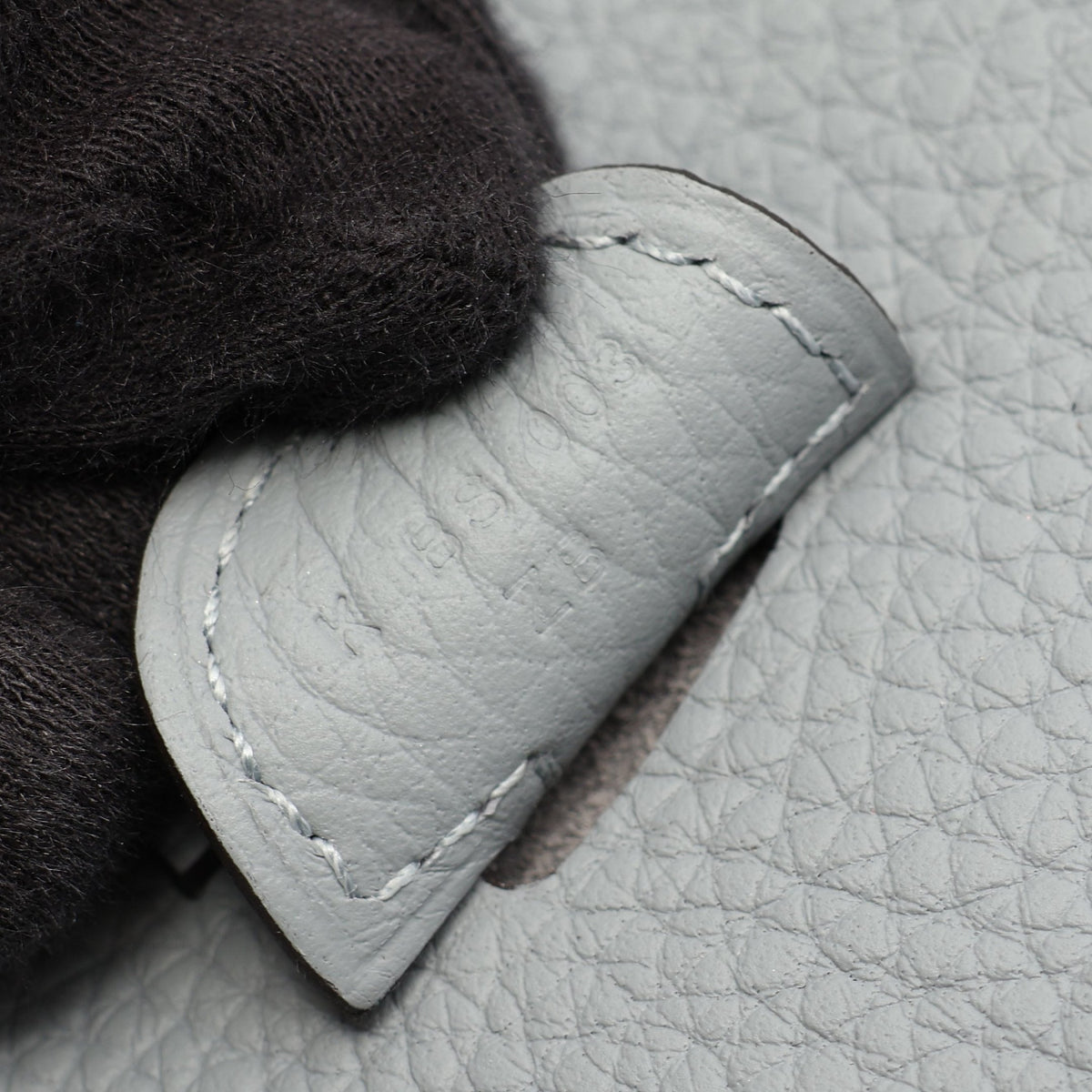 エヴリン 3 トロワ PM グリパンタン ショルダーバッグ トリヨンクレマンス グレー シルバー金具 K刻印 エルメス バッグ HERMES