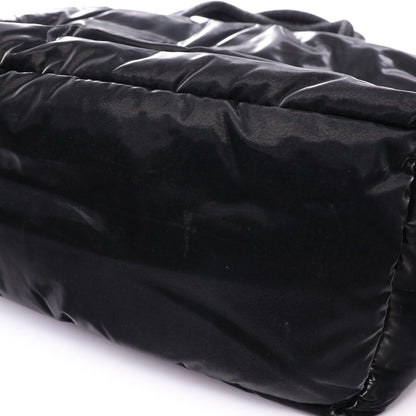 ワイド パファー ハンドバッグ トートバッグ ナイロン ブラック サンローランパリ バッグ SAINT LAURENT PARIS