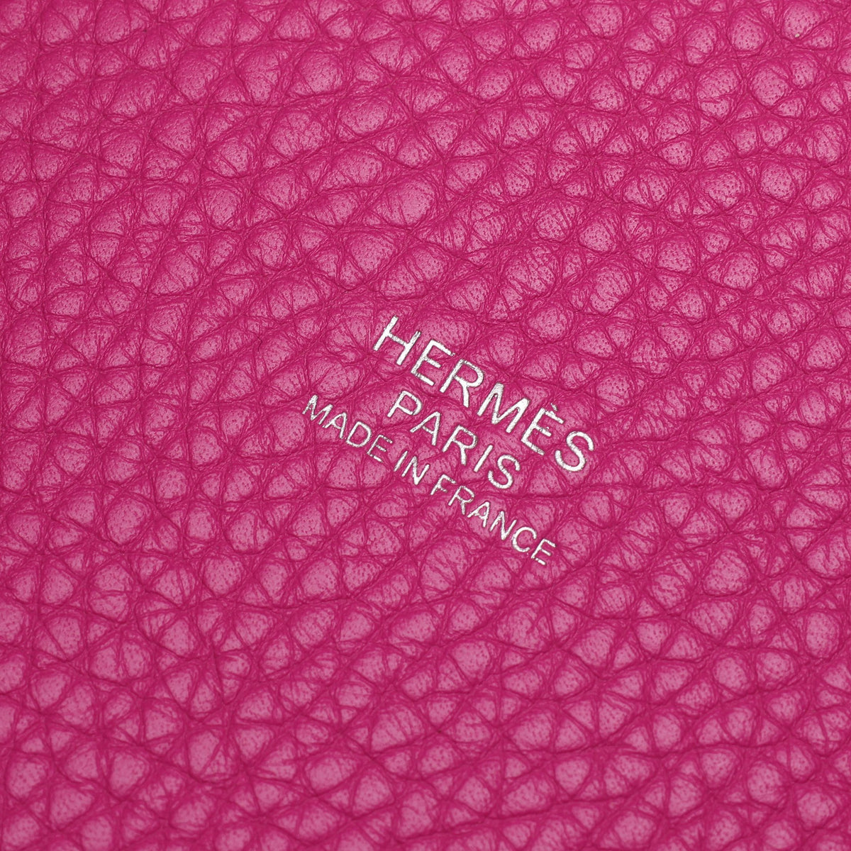 ピコタンロックPM マグノリア ハンドバッグ トリヨンクレマンス ピンクパープル シルバー金具 C刻印 エルメス バッグ HERMES