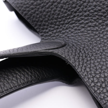 ピコタンロックMM ハンドバッグ トリヨンクレマンス ブラック シルバー金具 C刻印 エルメス バッグ HERMES