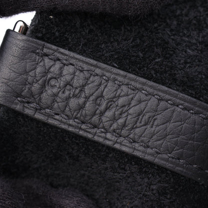 ピコタンロックMM ハンドバッグ トリヨンクレマンス ブラック シルバー金具 C刻印 エルメス バッグ HERMES