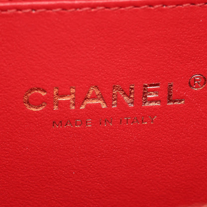 CCフィグリー バニティバッグ 2WAY チェーンショルダーバッグ キャビアスキン レッド ゴールド金具 シャネル バッグ CHANEL