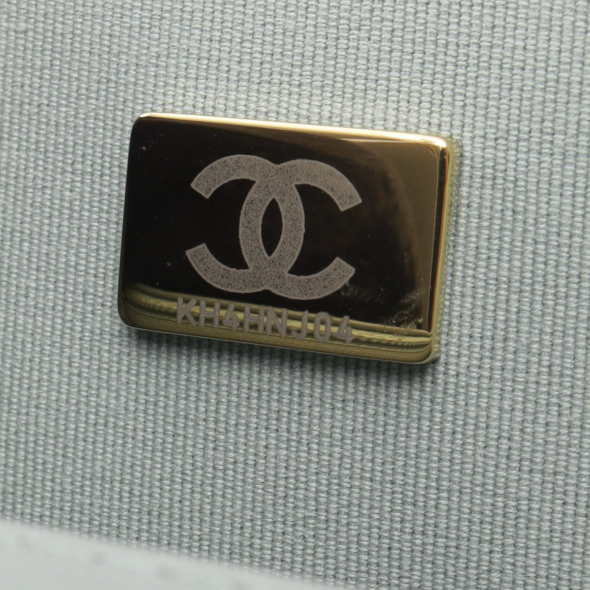 ミニマトラッセ チェーンショルダーバッグ ラムスキン ブルーグレー ゴールド金具 シャネル バッグ CHANEL
