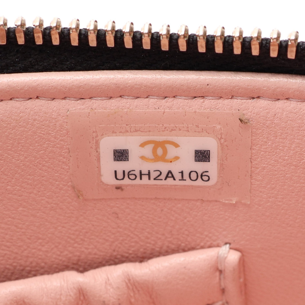 マトラッセ バニティ 2WAY チェーンショルダーバッグ シャイニーラムスキン ブラック ゴールド金具 シャネル バッグ CHANEL