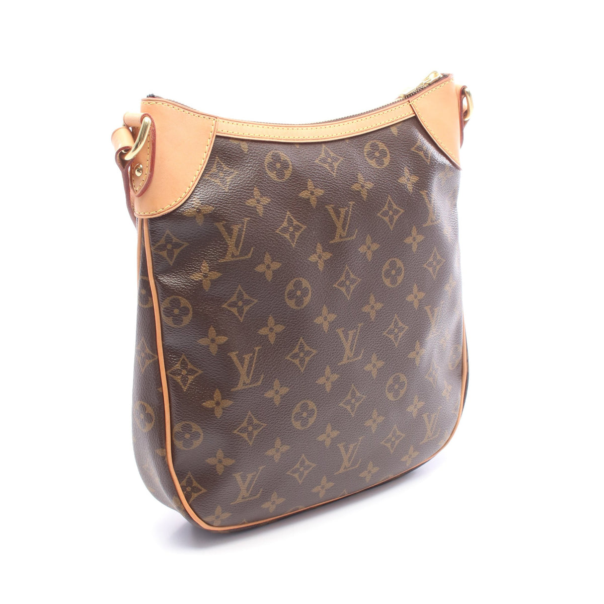 オデオンPM モノグラム ショルダーバッグ PVC レザー ブラウン ルイヴィトン バッグ LOUIS VUITTON