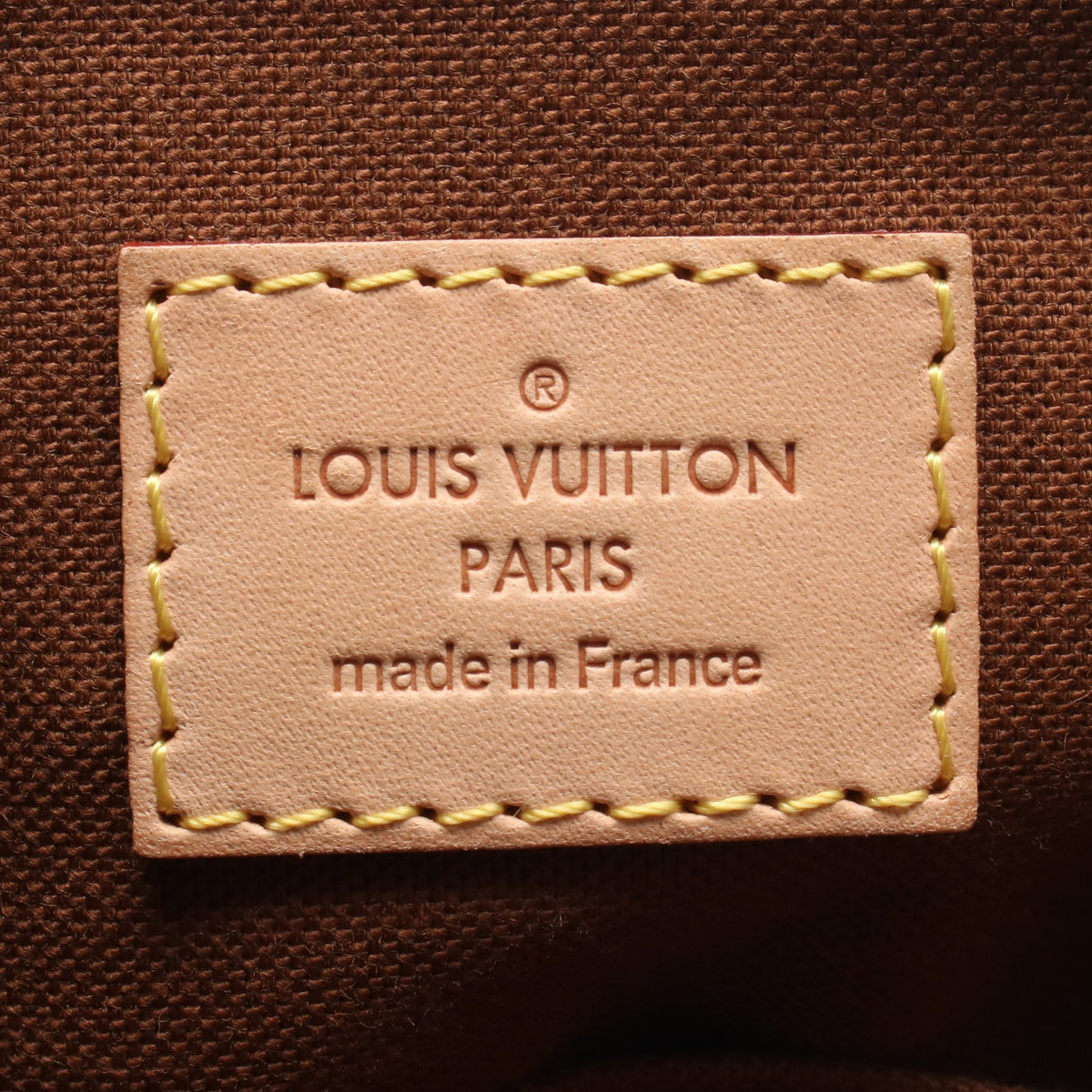 オデオンPM モノグラム ショルダーバッグ PVC レザー ブラウン ルイヴィトン バッグ LOUIS VUITTON