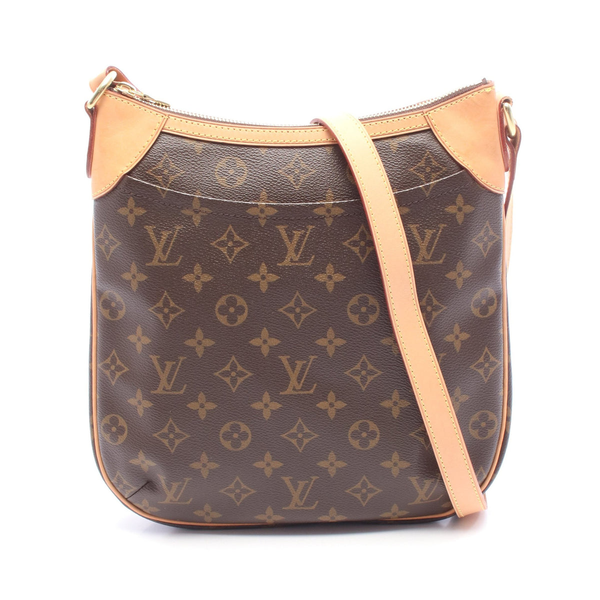 オデオンPM モノグラム ショルダーバッグ PVC レザー ブラウン ルイヴィトン バッグ LOUIS VUITTON