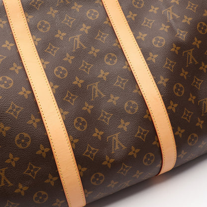 キーポル60 モノグラム ボストンバッグ PVC レザー ブラウン ルイヴィトン バッグ LOUIS VUITTON