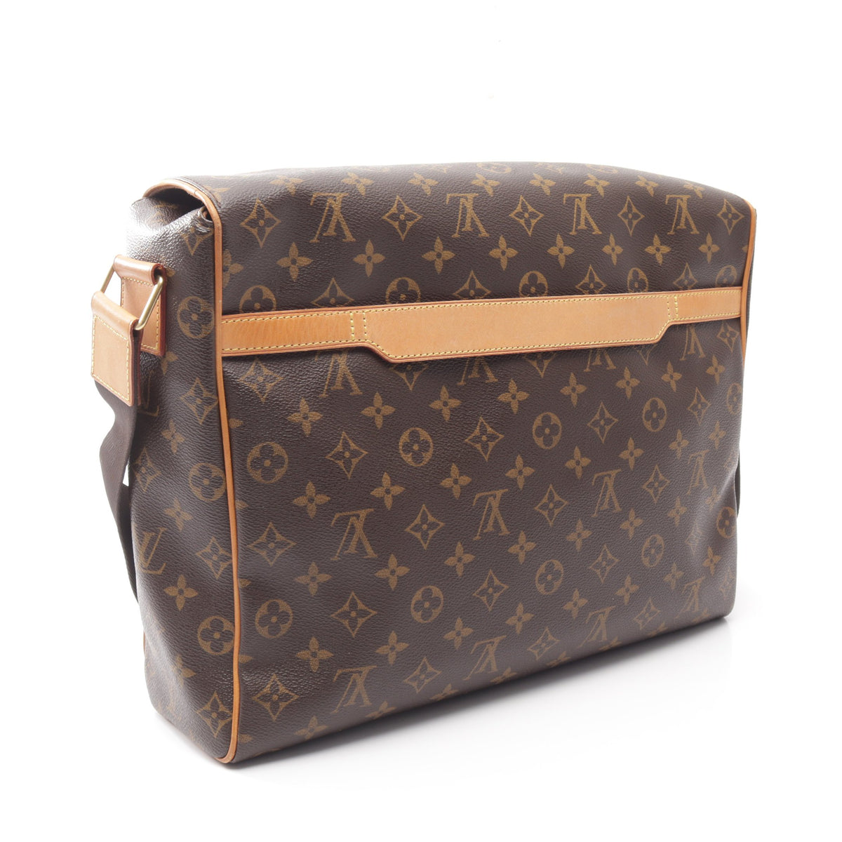 アベス モノグラム ショルダーバッグ PVC レザー ブラウン ルイヴィトン バッグ LOUIS VUITTON