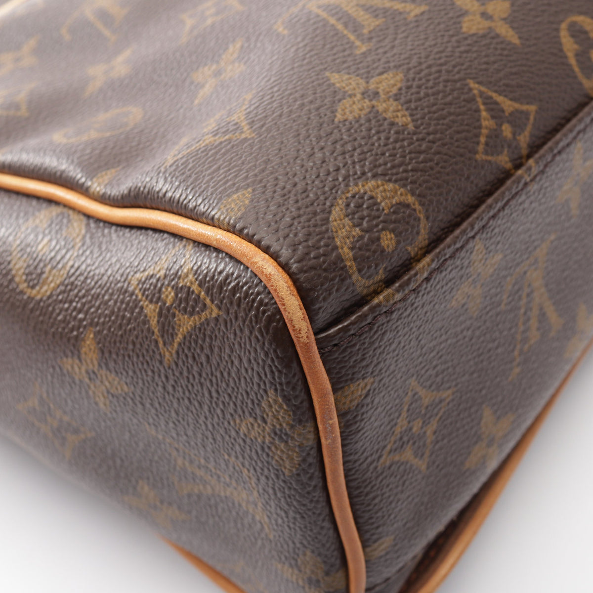 アベス モノグラム ショルダーバッグ PVC レザー ブラウン ルイヴィトン バッグ LOUIS VUITTON